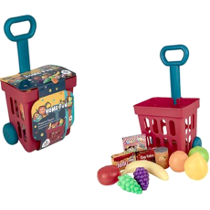 Basket Trolley Play-Set - 12 Piece